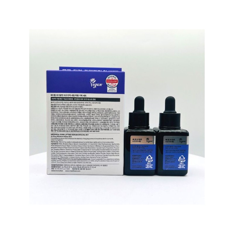 Mediheal/PDRN/Pores/Elasticity/Serum/40+40ml/Double/Planning