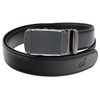 QHA Mens Automatic Leather Belt Waist Buckle Casual Fashion Designer