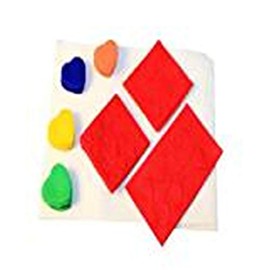 Fabrication Enterprises Enterprises Allen Diagnostic Module Canvas Placemats, Pack of 6 1 Count