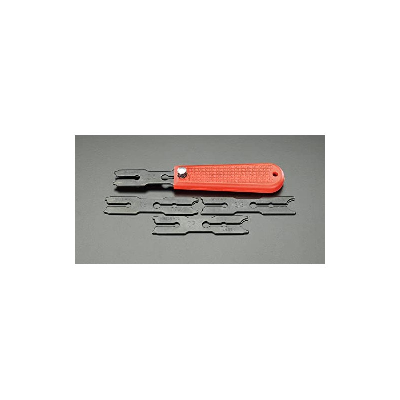 Esco EA590E 0.2-0.4 inches (6-9 mm) E-Ring Removal Tool Set