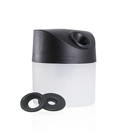 TEMPTU Pro Airbrush Cleaning Pot For Traditional Airbrush Gun Or Airpod Pro | Lightweight & Portable