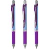 Pentel Energel BLN75 Retractable Gel Rollerball Pen 0.5mm Purple (Pack