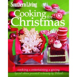Unbranded Southern Living Cooking for Christmas Cookbook - Hardcover - GOOD