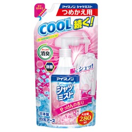 Ice-non Shirt Mist, Soap Scent, Large Capacity, Refill, 9.5 fl oz (280 ml)