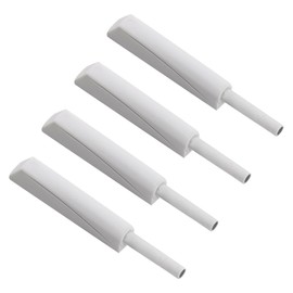 Magnetic Push Latches, 4/6 Pieces Push to Open, Heavy Duty Push Lock Hardware with Mounting Screws for Hidden Doors, Cabinets, RV Drawers, Kitchen Cabinets