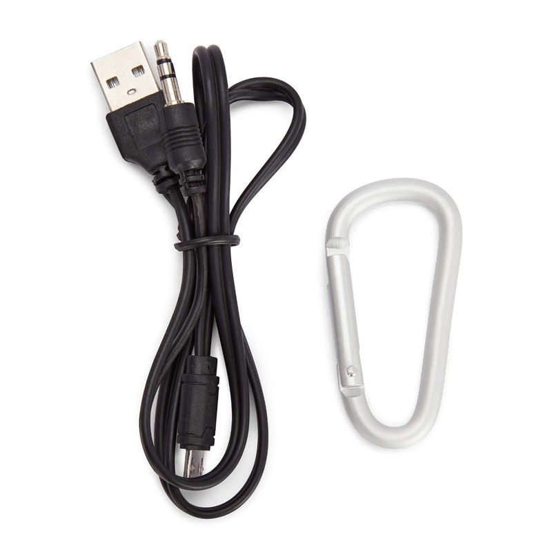 Aiwa BS-110BK: Portable Bluetooth Speaker, Moisture Resistant, Designed for Outdoor