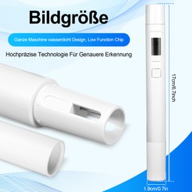 Water Quality Tester, TDS Meter, Water Quality Tester, Water Tester for Drinking Water, Swimming Pool, Aquarium, Pools and Laboratory, Measuring Range 0-9990 PPM