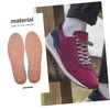 PACKOVE 1Pair Height Increase Insoles Cork Material Heel Lift Pads