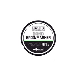 Korda Basix Braid Spod/Marker 30LB Camo Green