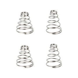 AOQIVIS Stainless Steel Percolators Pump Tube Springs Fits for Electric & Stove Top Coffee Percolators - 2pcs Electric & 2pcs Stove Top Springs - Silver