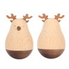 Deer Wobbler Cute Exquisite Sturdy Durable Wood Decorative Eye Catching