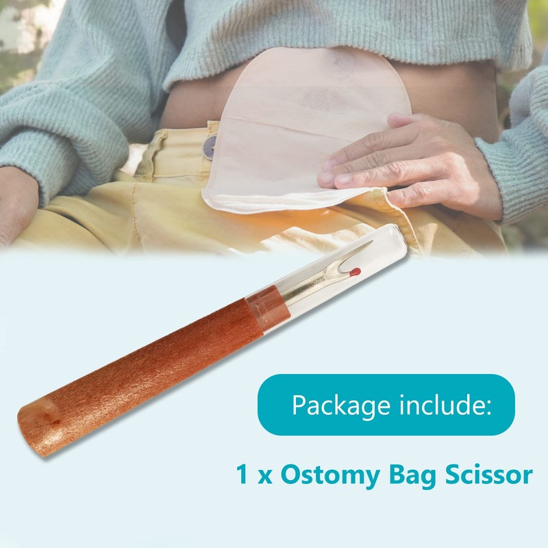 Colostomy Ostomy Bag Scissor, Ileostomy Stoma Pouch Shear, Nursing Care