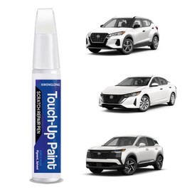 QM1 Cloud White/Fresh Powder Touchup Paint for Nissan, 2-in-1 Scratch Repair Pen Exact Color Match, Car Scratch Repair Pen