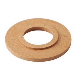 TAMAKI CAFECA T-920862 Natural Wood Water Dripper 3.9 x 0.4 inches (10 x 1 cm)