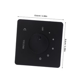 CHILDWEET Position Volume Panel Adjustable Sound Control Knob for Wall Speaker Systems in Home Office Classroom and Media Rooms User Friendly Design for Precise Audio Levels
