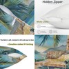 Doobicy Beach Pillow Covers 18x18 Inch Set of 2, Tropical