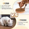 BNOSDM Silicone Cat Bowl 2 Pcs Non-Slip Cat Dishes for