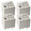 Casalytics Relay EX2-2U1S (Pack of 4), 12VDC 30A 10 Pins