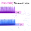 NAGARAKU Colourful Eyelash Extensions, 8 Mixed Rainbow Colours, Classic Individual