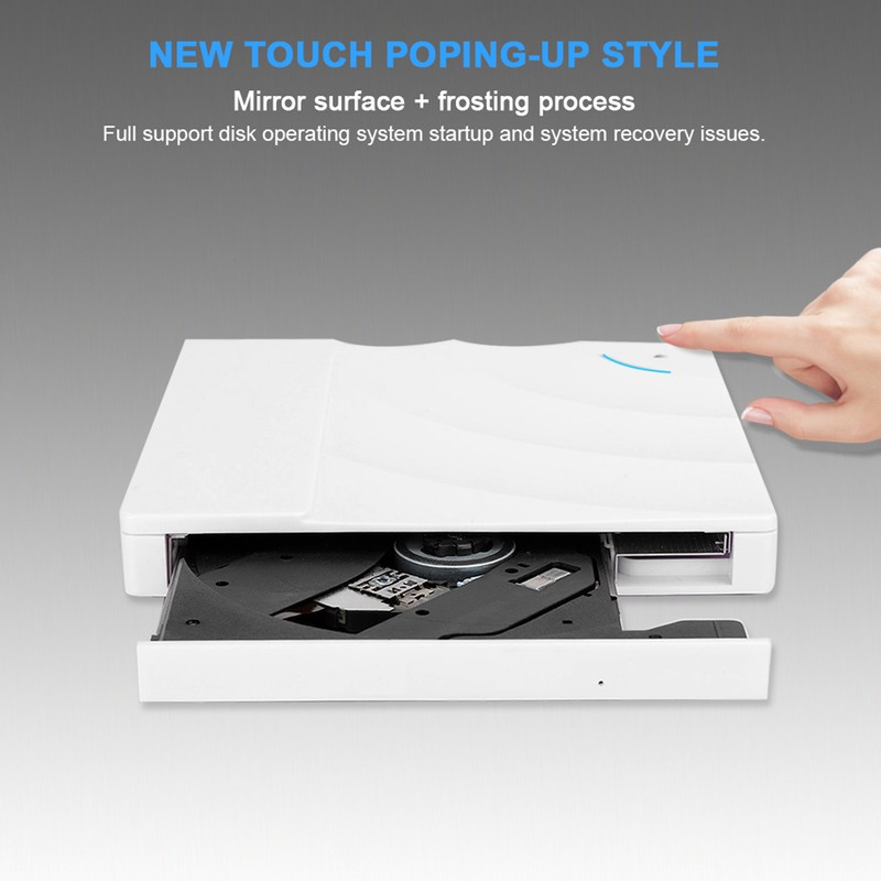 USB 3.0 Burner External Optical Drive Touch Type Notebook Accessory