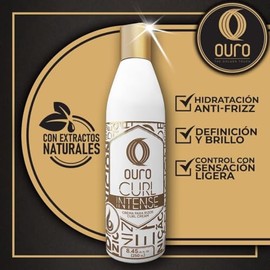 Ouro CURL INTENSE Crema para Rizos 250 ml.