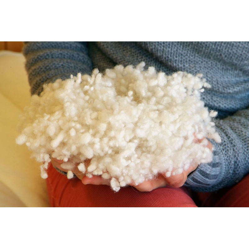 Holy Lamb Organics Woolly "Down" Eco Wool Pillow - Queen