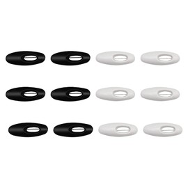 12pcs Hijab Pins,Hijab Sari Pins Hijab Pins Scarf Pins,Plastic Safety Pins,Shawl Pins Safety Pins Baby Clothes Pins Brooch Pins for Safely Locking Baby Clothes Scarf Sewing Shawl Decor(white,black)