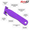 KutzEz 5 Pack Utility Knife (Yellow)