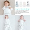 HINATAA Baby Sleeping Bags Newborn Swaddling Bag Baby Cotton 3-Way