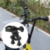 Plastic Black Bicycle Stand Bike Fixed Bracket Expansion Kit Accessory