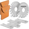 ARCCAPTAIN Metal Gauge Thickness Tool, Metal Thickness Gauge, 2 Sets,