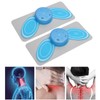 Voice Control Massage Patch Pulse Mini Massager Fatigue Relieve Massager