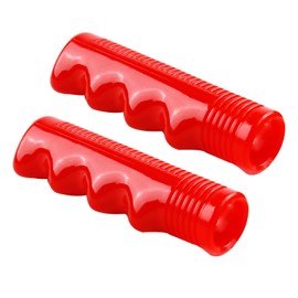 2 Pcs Handlebar Grips Compatible with Radio Flyer Tricycle,Classic 3/4" Ribbed Handlebar,Universal Kids Non-Slip-Bicycle Grips,Replacement for Radio Flyer Tricycle, Bicycle, Bike, Toddler Trike
