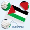 Anley Palestine Mini Flag 12 Pack - Hand Held Small