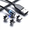 Magnetic 3 in 1 USB Fast Charging Cable Devices Smartphone
