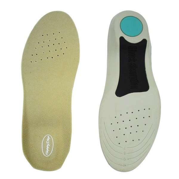 Happystep Arch Support Insoles, Ball of Foot Cushion and Heel Cushion Provide Excellent Shock Absorption, The Best Insoles for Walking, Hiking and Jogging (Men 7-10 or Women 8.5-11)