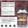 Sugar Free Shilajit Gummies, Pure Himalayan Shilajit Gummies Supplement for
