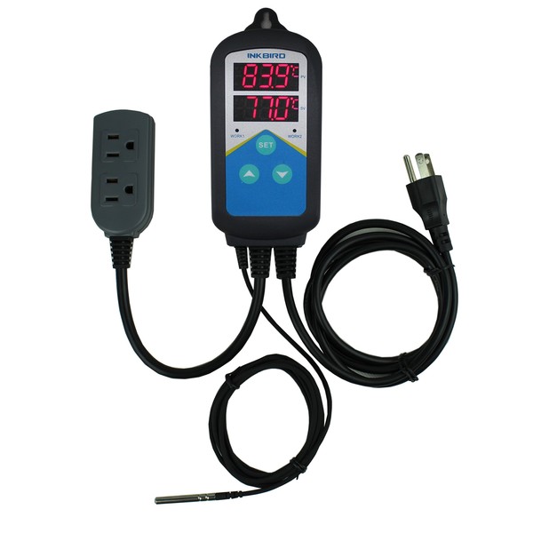 Inkbird Temperature Controller ITC-306T Digital Thermostat Smart Day Night Cycle