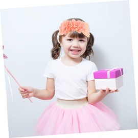 Gatuida 3PCS Baby Cloth Hair Band Set Floral Bows for Kids Stretchy Headbands for Girls Comfortable Accessories for Toddlers and Infants