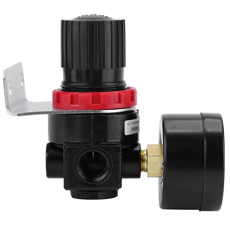 Haofy Air Pressure Regulator, G1/4 Pneumatic Regulator Adjustable Air Pressure