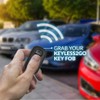 Keyless2Go Repuesto para Llave de Coche con 3 Botones FCC
