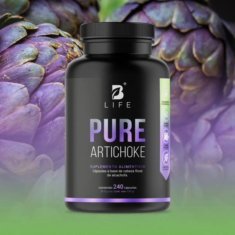 Alcachofa Pura De 240 Cápsulas 500 Mg. Pure Artichoke B