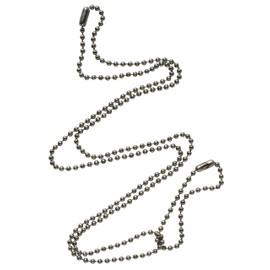 Graphotype US Military Stainless Steel Dog TAG Chain Set - 69cm & 11.5cm Chains with connectors