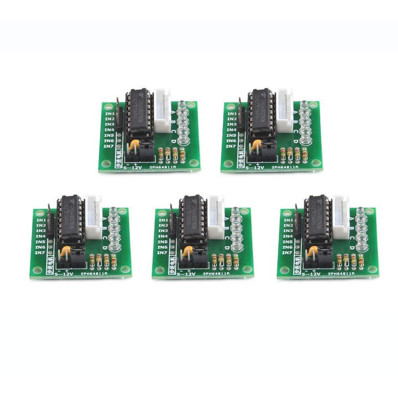 DollaTek 5Pcs 28BYJ-48 ULN2003 5V Stepper Motor + ULN2003 Driver
