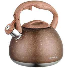 Klausberg Marble Stainless Steel Whistling Kettle Tea Kettle 2.7 Litres KB-7396