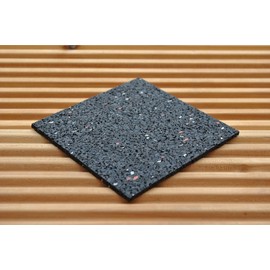 Pack of 25 Rubber Granulate Terrace Pad 3 mm