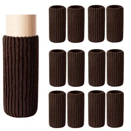 40 PCs Furniture Leg Socks - High Elastic Knitted Chair Leg Floor Protectors, Coffee Thickening Chair Leg Covers Set, Move Easily and Reduce Noise