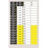 Circuit Breaker Box Label, 0.5x1.5 inch Plugs and Lights Circuit