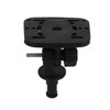 Fish Finder Mount 360 Degree Rotation Screw Fixed Installation Portable