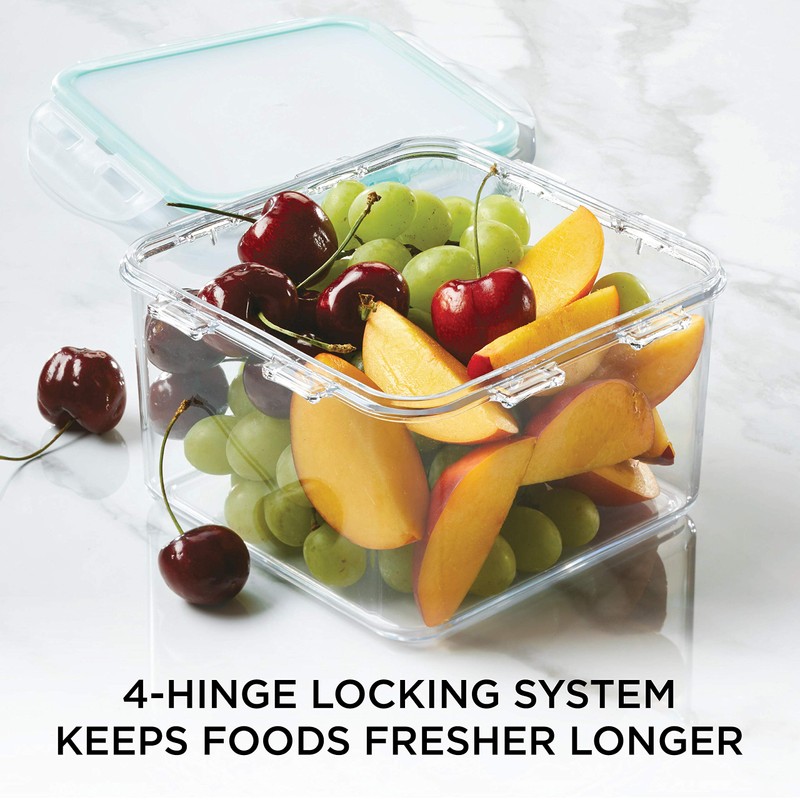LOCK & LOCK Purely Better Tritan Container/Square Food Storage Bin,
